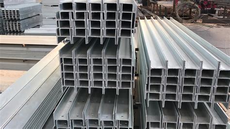 galvanized steel i beam